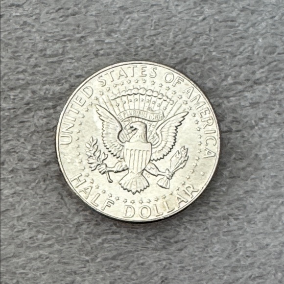 1964 Kennedy Half Dollar Silver Coin - Picture 2 of 4